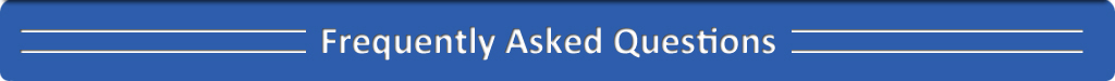 FAQ banner